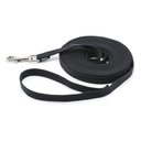 PetSafe Cotton Dog Training Lead, Black, 20-ft long, 5/8-in wide