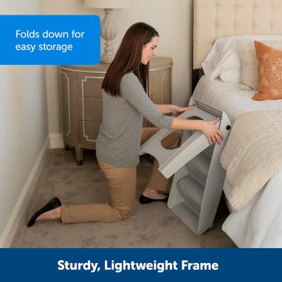 Show full view: PetSafe CozyUp Foldable Cat & Dog Stairs, Grey, Large slide 3 of 11