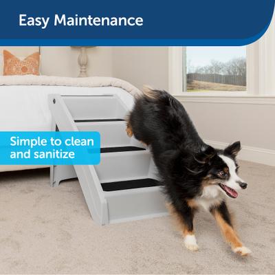 Show full view: PetSafe CozyUp Foldable Cat & Dog Stairs, Grey, X-Large slide 6 of 9