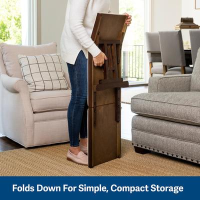 Show full view: PetSafe CozyUp Foldable Wooden Cat & Dog Ramp, Espresso slide 4 of 11