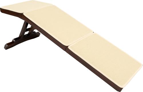 Show full view: PetSafe CozyUp Foldable Wooden Cat & Dog Ramp, Espresso slide 7 of 11