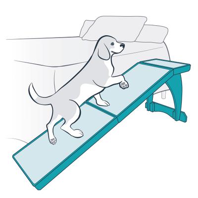 Show full view: PetSafe CozyUp Wooden Cat & Dog Ramp, White slide 5 of 10