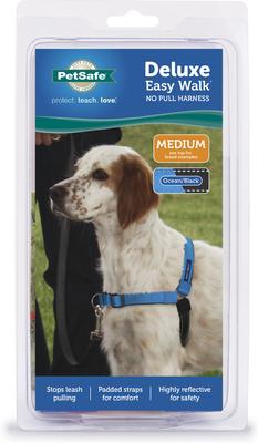 Show full view: PetSafe Deluxe Easy Walk Nylon Reflective No Pull Dog Harness, Ocean, Medium: 23 to 33-in chest slide 8 of 11