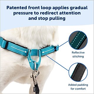 PetSafe Deluxe Easy Walk Nylon Reflective No Pull Dog Harness, Rose, Medium: 23 to 33-in chest slide 3 of 8