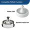Show in main carousel: PetSafe Drinkwell 360 Stainless Steel Cat & Dog Water Fountain, 128-oz + 360 Fountain Carbon Replacement Filters, 3 count slide 7 of 9