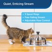 Show in main carousel: PetSafe Drinkwell 360 Stainless Steel Cat & Dog Water Fountain, 128-oz slide 5 of 13