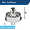 Show in main carousel: PetSafe Drinkwell 360 Stainless Steel Cat & Dog Water Fountain, 128-oz slide 6 of 13