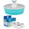 Show in main carousel: PetSafe Drinkwell Butterfly Dog & Cat Drinking Fountain, 50-oz + Replacement Carbon Filters, 4 count slide 1 of 9