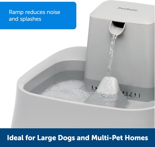Show full view: PetSafe Drinkwell Dog & Cat Water Fountain, 2-gallon + Replacement Carbon Filters, 4 count slide 5 of 9