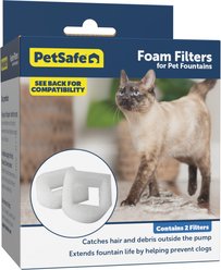 PetSafe Drinkwell Foam Replacement Filters, 2 count