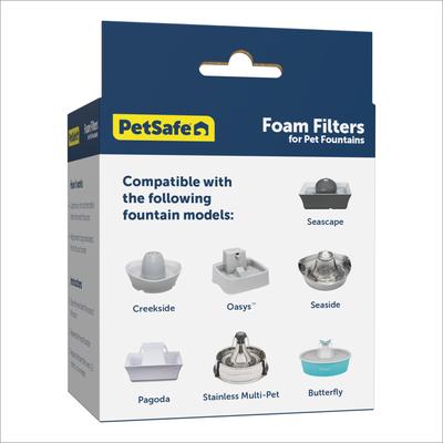 Show full view: PetSafe Drinkwell Foam Replacement Filters, 2 count slide 7 of 8