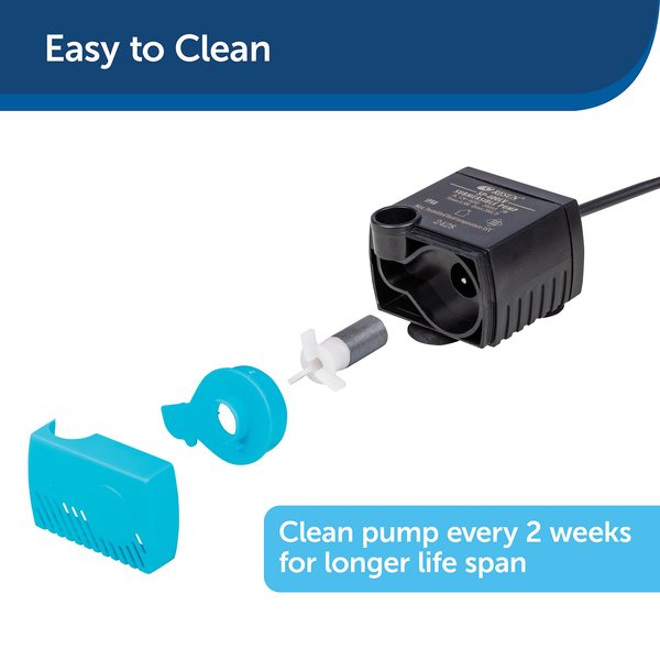 PetSafe Drinkwell Fountain Replacement Pump with Grommet Dog Fountain Pump