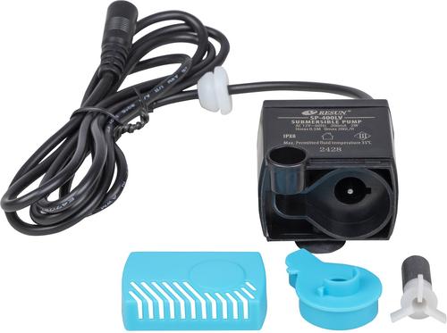 Show full view: PetSafe Drinkwell Fountain Replacement Pump with Grommet Dog Fountain Pump, Black & Teal slide 8 of 9