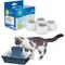 Show in main carousel: PetSafe Drinkwell Pagoda Ceramic Dog & Cat Fountain, Himalayan Blue, 70-oz + Replacement Carbon Filters, 4 count slide 1 of 10