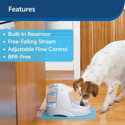 Show full view: PetSafe Drinkwell Platinum Plastic Dog & Cat Fountain, 168-oz + Premium Replacement Carbon Filters, 3 count slide 4 of 9