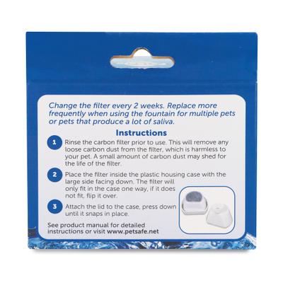 Show full view: PetSafe Drinkwell Replacement Carbon Filters, 4 count slide 5 of 6