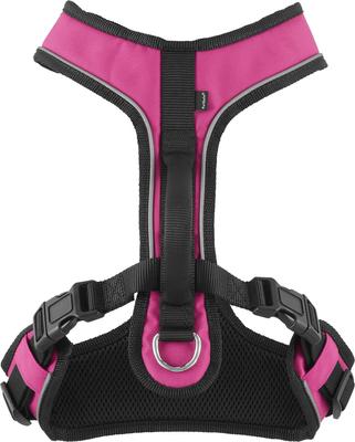 Show full view: PetSafe EasySport Nylon Reflective Back Clip Dog Harness, Pink, Medium: 26 to 32-in chest slide 8 of 11