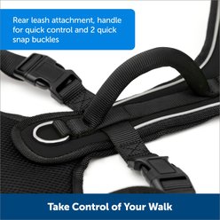 PetSafe EasySport Nylon Reflective Dog Harness, Charcoal, Medium: 26 to 32-in chest slide 2 of 6