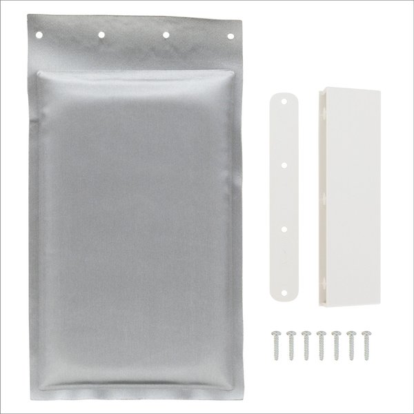 Show full view: PetSafe Extreme Weather Pet Door Replacement Insulated Flap Kit, Grey, Small slide 1 of 2