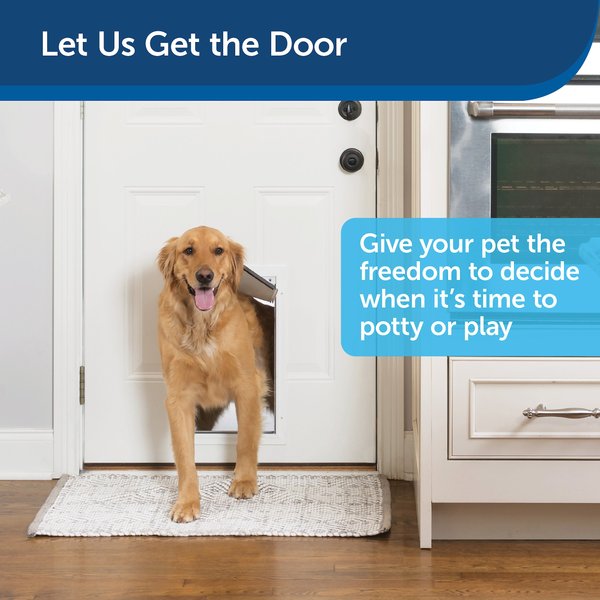 Show full view: PetSafe Freedom Aluminum Pet Door, Large slide 2 of 9
