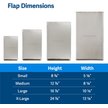 Show in main carousel: PetSafe Freedom Pet Door Replacement Flap, Large slide 6 of 10