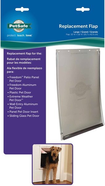 Show full view: PetSafe Freedom Pet Door Replacement Flap, Large slide 7 of 10