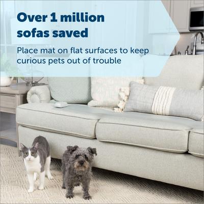 Show full view: PetSafe Generation 2 ScatMat Electronic Dog & Cat Training Mat, Sofa slide 2 of 9