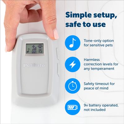 Show full view: PetSafe Generation 2 ScatMat Electronic Dog & Cat Training Mat, Sofa slide 3 of 9