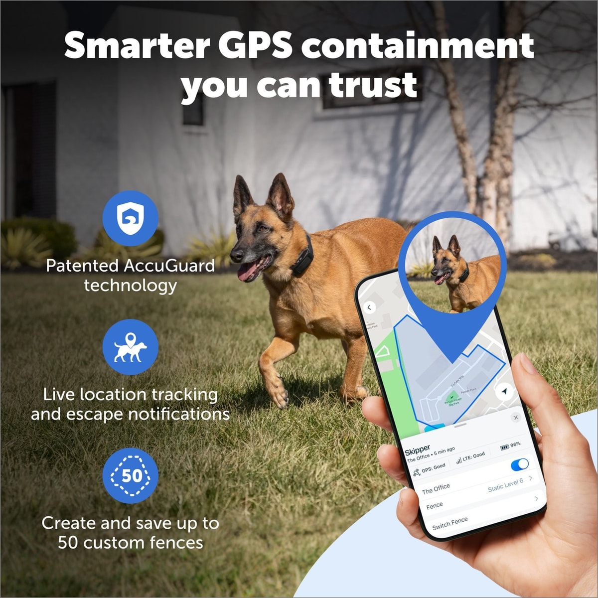 PETSAFE Guardian GPS 2.0 Wireless Dog Fence & Tracking System - Chewy.com