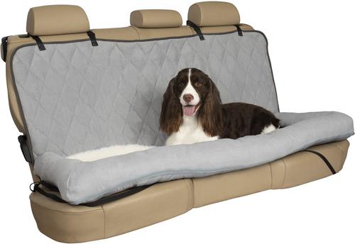 Show full view: PetSafe Happy Ride Car Seat Dog Bed Bucket, Grey, Large slide 5 of 9
