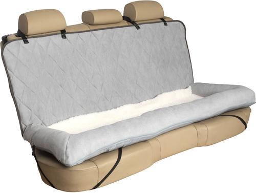 Show full view: PetSafe Happy Ride Car Seat Dog Bed Bucket, Grey, Large slide 7 of 9