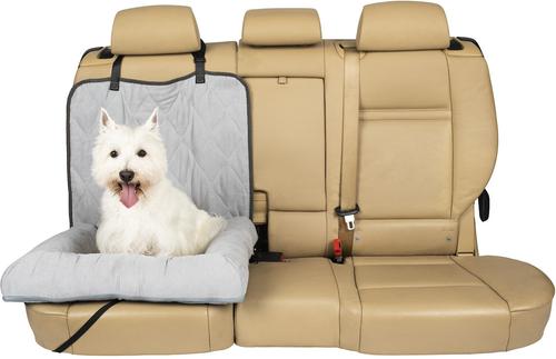 Show full view: PetSafe Happy Ride Car Seat Dog Bed Bucket, Grey, Small slide 2 of 6