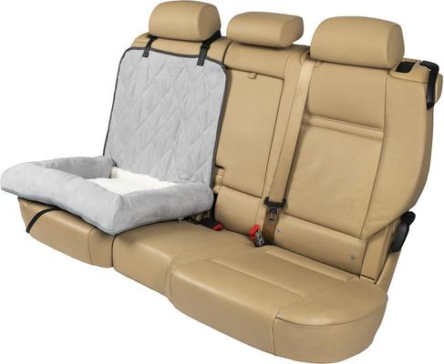 Show full view: PetSafe Happy Ride Car Seat Dog Bed Bucket, Grey, Small slide 3 of 6