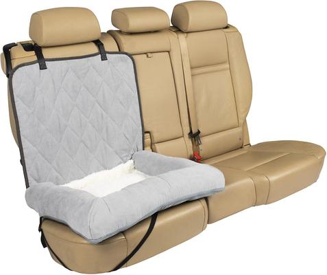 Show full view: PetSafe Happy Ride Car Seat Dog Bed Bucket, Grey, Small slide 4 of 6