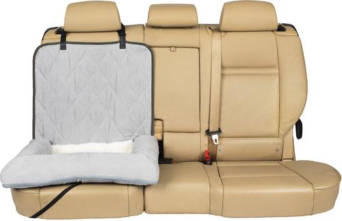 Show full view: PetSafe Happy Ride Car Seat Dog Bed Bucket, Grey, Small slide 5 of 6
