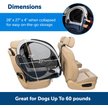 Show in main carousel: PetSafe Happy Ride Collapsible Cat & Dog Travel Crate, Gray & Blue slide 2 of 9