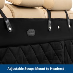 PetSafe Happy Ride Quilted Hammock Dog Seat Cover, Black slide 2 of 7