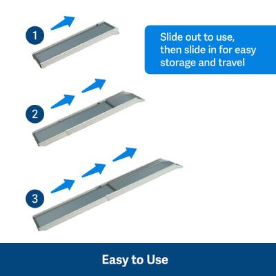 Show full view: PetSafe Happy Ride Telescoping Dog Car Ramp, Regular slide 3 of 13