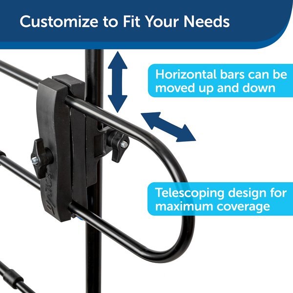PetSafe Happy Ride Tubular Metal Dog Barrier