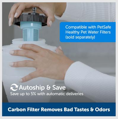 Show full view: PetSafe Healthy Gravity Refill Dog & Cat Waterer, 64-oz slide 5 of 12