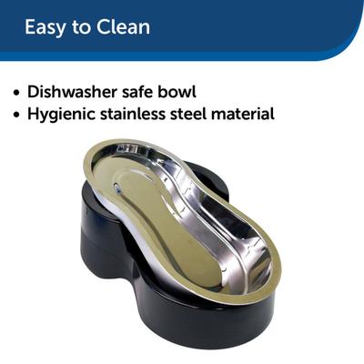 Show full view: PetSafe Healthy Pet Food Station Gravity Refill Dog & Cat Feeder, 4-lb slide 7 of 11