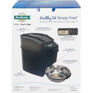 PetSafe Healthy Pet Simply Feed Programmable Dog & Cat Feeder, 24-cup