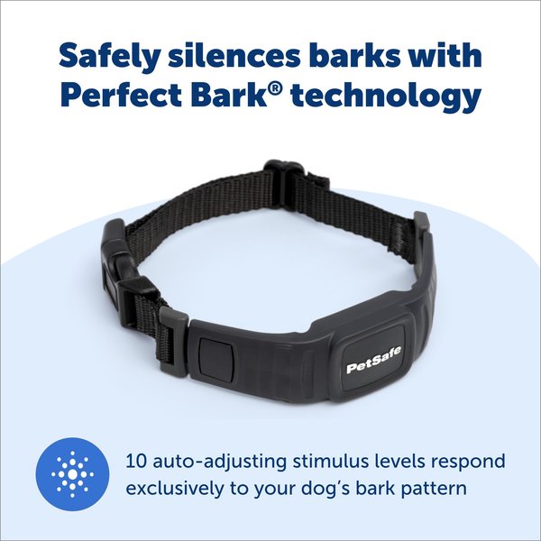 Show full view: Petsafe NanoBark Collar by PetSafe Rechargeable Dog Bark Collar, Black slide 3 of 8