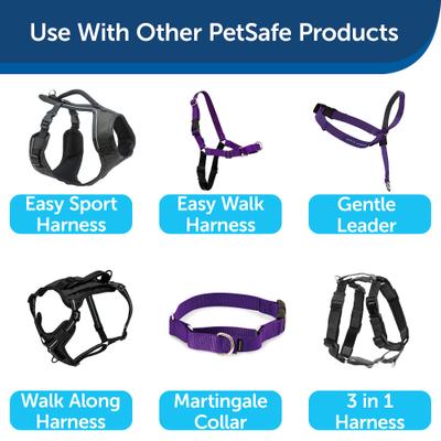 Show full view: PetSafe Nylon Dog Leash, Purple, 6-ft long, 1-in wide slide 6 of 9