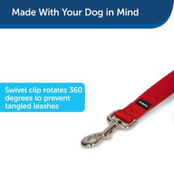 PetSafe Nylon Dog Leash, Red, 4-ft long, 1-in wide slide 2 of 8