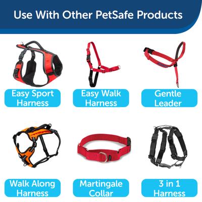 Show full view: PetSafe Nylon Dog Leash, Red, 6-ft long, 3/4-in wide slide 6 of 10