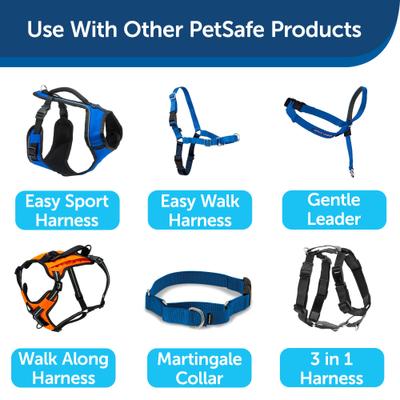 Show full view: PetSafe Nylon Dog Leash, Royal Blue, 6-ft, 3/8-in slide 6 of 10