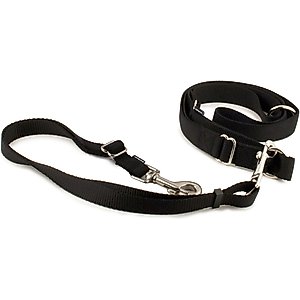 akc double dog leash 6 FT x 1" Double Handle Heavy Duty Reflective Leash