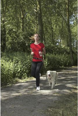 Show full view: PetSafe Nylon Hands-Free Running Dog Leash, Black slide 6 of 10