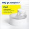 Show in main carousel: PetSafe Outlast Pumpless Cat Water Fountain, White, 90-oz + Premium Replacement Carbon Filters, 3 count slide 4 of 9